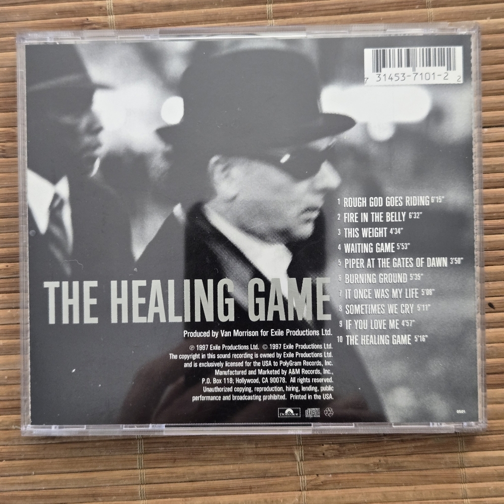 🌴3/$10. The Healing Game, Van Morrison CD